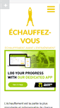 Mobile Screenshot of echauffez-vous.com